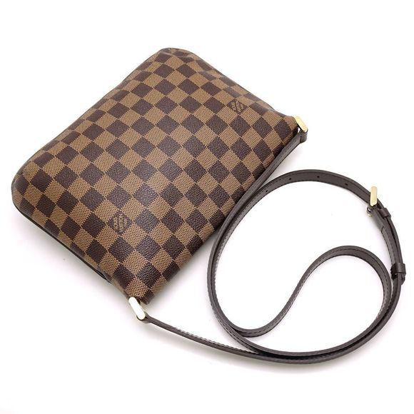 Louis Vuitton Damier Musette Tango Long Shoulder Ebene Brown - Picture 4 of 7